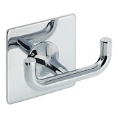 Крючок для ванной Kleber Expert двойной самоклеящийся металл хром (KLE-EX053/9747) Крючок для ванной Kleber Expert двойной самоклеящийся металл хром (KLE-EX053/9747)