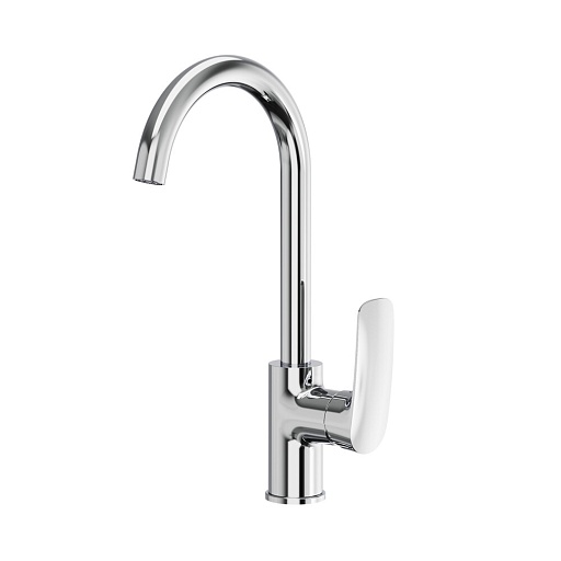 Смеситель для кухни Tokito Komaki хром с высоким изливом однорычажный (TOK-KOM-1013) Смеситель для кухни Tokito Komaki хром с высоким изливом однорычажный (TOK-KOM-1013)