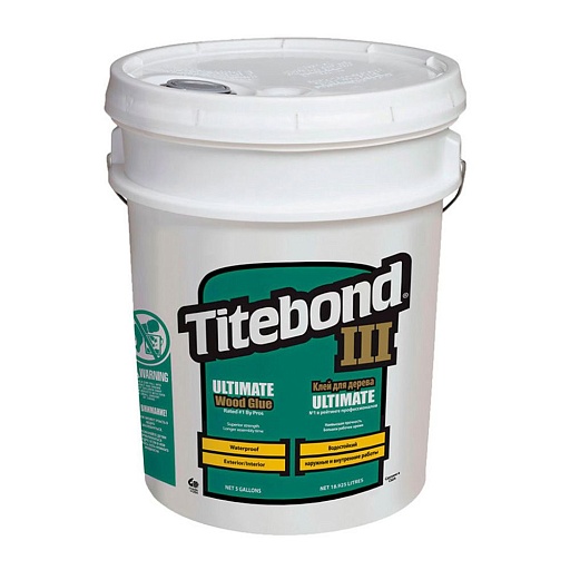 Клей ПВА Titebond III Ultimate повышенной водостойкости D3+ 23,23 кг