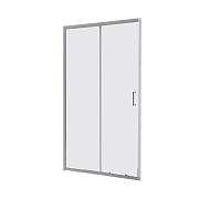 Душевая дверь BelBagno Uno стекло прозрачное 125х185 см профиль хром 5 мм раздвижная (UNO-BF-1-125-C-Cr)