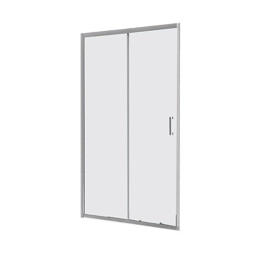 Душевая дверь BelBagno Uno стекло прозрачное 125х185 см профиль хром 5 мм раздвижная (UNO-BF-1-125-C-Cr)