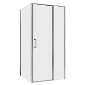 Душевой уголок Abber Sonnenstrand хром 110х90х195 см прямоугольник стекло прозрачное 6 мм (AG04110S-S90)