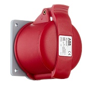 Розетка кабельная ABB 432RU6 прямая настенная с заземлением 3P+N+E 3 фазы 32 А 400 В IP67 с крышкой Розетка кабельная ABB 432RU6 прямая настенная с заземлением 3P+N+E 3 фазы 32 А 400 В IP67 с крышкой