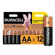 Батарейка Duracell Basic (C0037388) АА пальчиковая LR6 1,5 В (12 шт.)