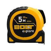 Рулетка Bolt eXplore с автостопом магнитная 5 м x 25 мм