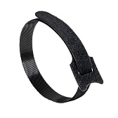 Хомут-липучка для крепления кабеля EKF PROxima 14х310 мм полиамидный черный (20 шт.) (hlct-3-b)