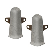 Угол наружный Идеал Деконика 70 мм лофт светло-серый Г-профиль (2 шт.)