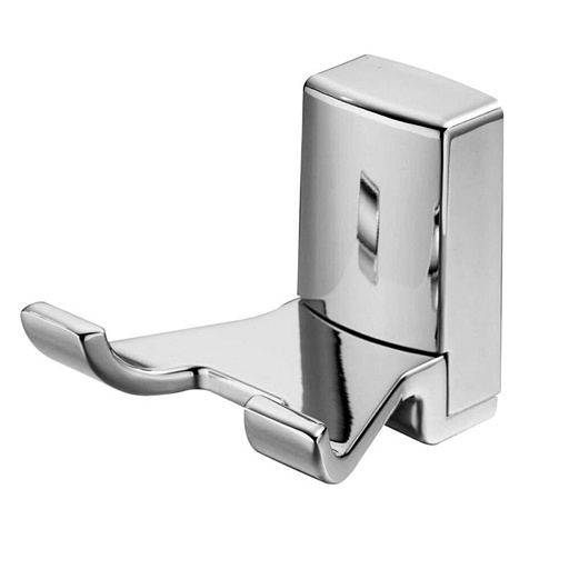 Крючок для ванной WasserKraft Leine K-5000 двойной на шуруп металл хром (K-5023D) Крючок для ванной WasserKraft Leine K-5000 двойной на шуруп металл хром (K-5023D)