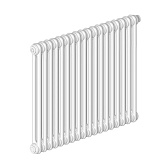 Радиатор стальной трубчатый Irsap Tesi 2 565х810 мм 1/2 18 секций нижнее подключение белый