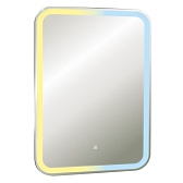 Зеркало с подсветкой прямоугольное 55х80 см с сенсорным включением Abber See (AG6106S)