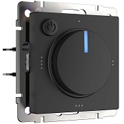 Терморегулятор механический для теплого пола Werkel W1151108 черный
