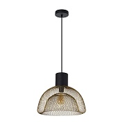 Светильник подвесной Arte Lamp Castello Е27 60 Вт 3 кв.м черный IP20 (A7046SP-1PB)
