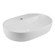 Раковина Corsa Deco WX300 60 см накладная с полочкой белая (ABWX2-60O)