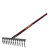 Грабли Молодость моя (1004-12-Ч) металлические 12 зубьев 1300 мм витые