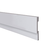 Плинтус экополимер Солид 80х12х2000 мм белый (1 UHD 42/80)