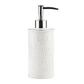 Дозатор для мыла WasserKraft Rossel настольный металл белый (K-5799)