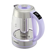 Электрический чайник Kitfort КТ-6624 1,7 л серо-фиолетовый