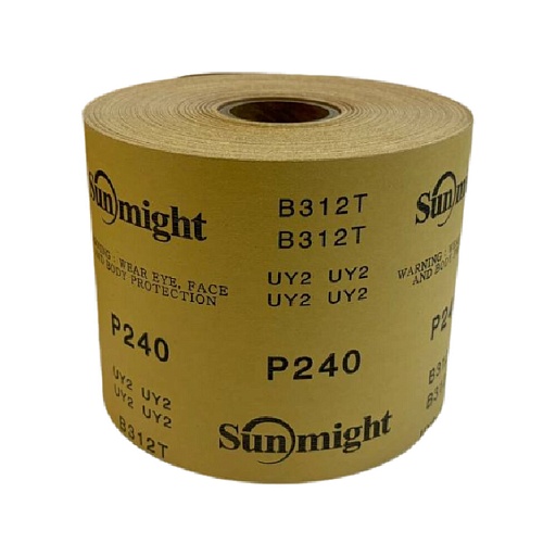 Наждачная бумага Sunmight Gold B312T 115 мм 50 м Р240 Наждачная бумага Sunmight Gold B312T 115 мм 50 м Р240