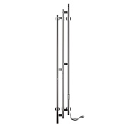 Полотенцесушитель электрический Indigo Sky 1500х172 мм 138 Вт с терморегулятором хром