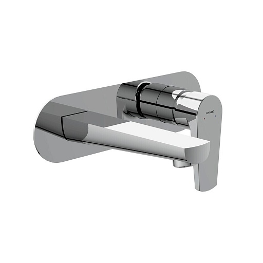 Смеситель для раковины встраиваемый Cersanit Moduo однорычажный хром (64096)