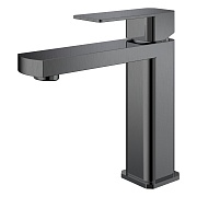 Смеситель для раковины Tokito Aomori однорычажный графит (TOK-AOM-1011GM)