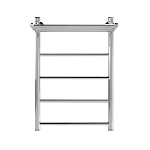 Полотенцесушитель водяной Indigo Line 700х500 мм лесенка с полкой хром