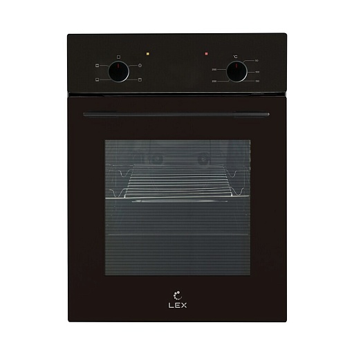 Духовой шкаф электрический встраиваемый Lex EDM 4545 ВBL 450 мм черный