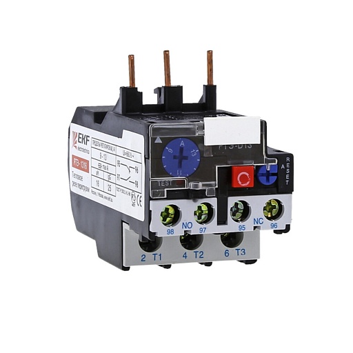 Реле тепловое EKF РТЭ-1310 660 В 6 А тип AC (rel-1310-4-6)