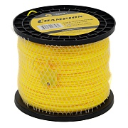 Леска для триммера Champion Round круг 2,4 мм х 245 м желтая (c5019)