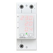 Реле напряжения модульное Welrok VIP-63 red 220 В 63 А тип AC цифровое