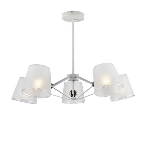 Люстра потолочная Freya Gino E14 200 Вт 13,33 кв.м (FR5108PL-05CH) Люстра потолочная Freya Gino E14 200 Вт 13,33 кв.м (FR5108PL-05CH)