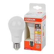 Лампа светодиодная Osram Е27 2700К 12 Вт 1055 Лм 230 В груша A60 матовая