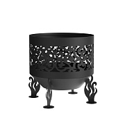 Чаша костровая Ажурная 600 мм коническое дно 4 ножки Чаша костровая Ажурная 600 мм коническое дно 4 ножки