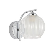 Бра Schaffner Festa E27 40 Вт 220 В хром IP20 (4365-1W CR)