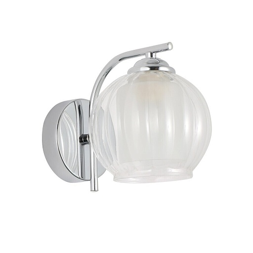 Бра Schaffner Festa E27 40 Вт 220 В хром IP20 (4365-1W CR) Бра Schaffner Festa E27 40 Вт 220 В хром IP20 (4365-1W CR)