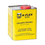 Клей контактный каучуковый K-FLEX К-414 для трубной изоляции 2,6 л