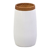 Стакан для ванной Fixsen White Boom настольный пластик белый (FX-412-3)