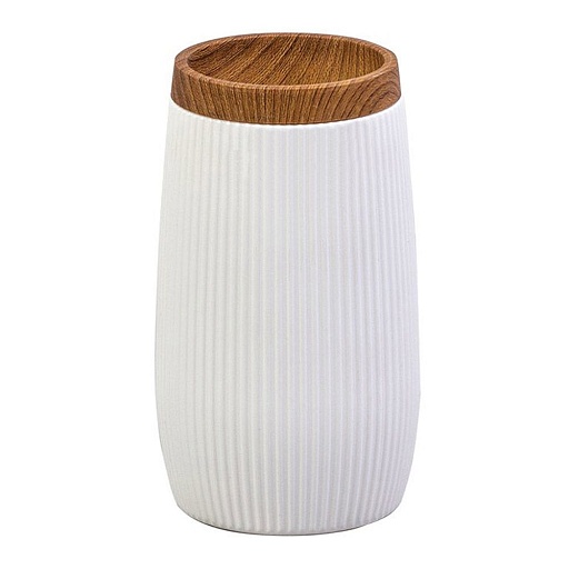 Стакан для ванной Fixsen White Boom настольный пластик белый (FX-412-3)