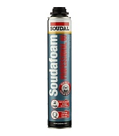 Пена монтажная профессиональная Soudal Professional 60 летняя 750 мл Пена монтажная профессиональная Soudal Professional 60 летняя 750 мл
