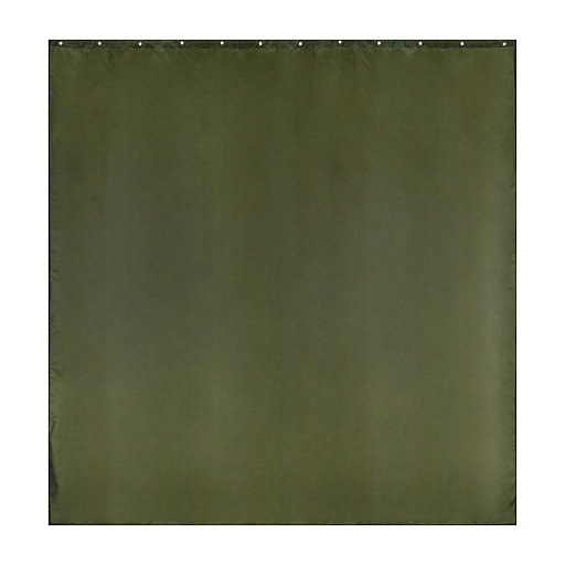 Штора для ванны Moroshka Teriberka 1800х1800 мм полиэстер зеленая (977-301-02)