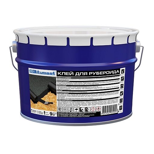 Клей для рубероида Bitumast 9 кг Клей для рубероида Bitumast 9 кг