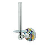 Держатель для туалетной бумаги WasserKraft Diemel вертикальный металл хром (K-2297) Держатель для туалетной бумаги WasserKraft Diemel вертикальный металл хром (K-2297)