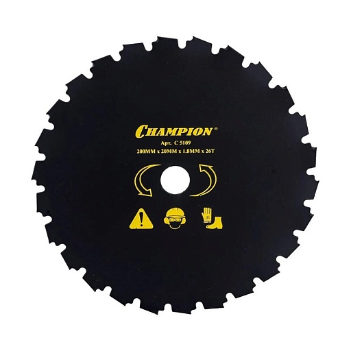 Нож для триммера Champion CLS-5800 200х20 мм 24 зуба (C5109) Нож для триммера Champion CLS-5800 200х20 мм 24 зуба (C5109)