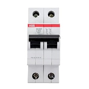 Автоматический выключатель модульный ABB SH202 2P 50А тип C 6 кА 400 В (2CDS212001R0504) Автоматический выключатель модульный ABB SH202 2P 50А тип C 6 кА 400 В (2CDS212001R0504)
