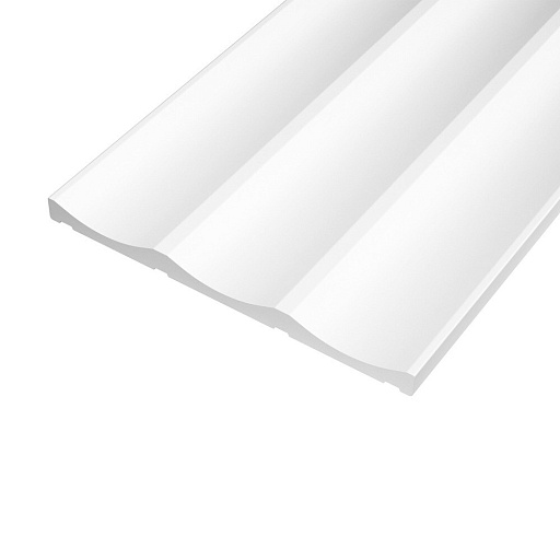 Панель декоративная из экополимера 3D 120х3000х8 мм Солид 4 UHD 06-120 белая 0,36 кв м Панель декоративная из экополимера 3D 120х3000х8 мм Солид 4 UHD 06-120 белая 0,36 кв м