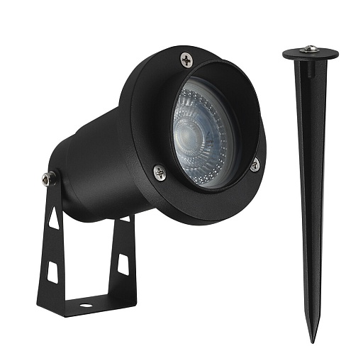 Светильник садово-парковый Arte Lamp Elsie черный 250 мм GU10 35 Вт IP65 (A1522IN-1BK) Светильник садово-парковый Arte Lamp Elsie черный 250 мм GU10 35 Вт IP65 (A1522IN-1BK)