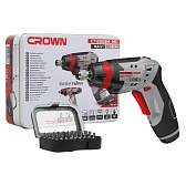 Аккумуляторная отвертка Crown CT22024 MC 3,6 В 1,5 Ач Li-Ion 1 АКБ и ЗУ Аккумуляторная отвертка Crown CT22024 MC 3,6 В 1,5 Ач Li-Ion 1 АКБ и ЗУ