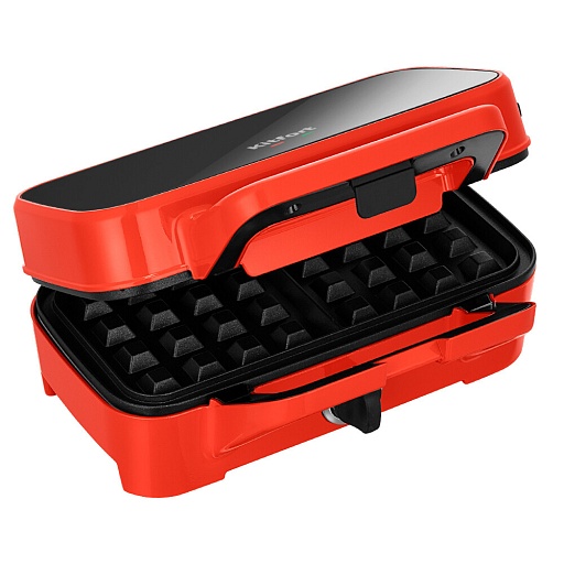 Вафельница Kitfort КТ-4698 красная Вафельница Kitfort КТ-4698 красная