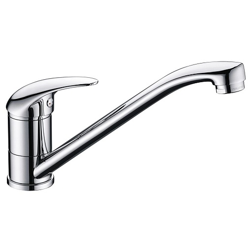 Смеситель для кухни WasserKraft Isen хром однорычажный (2607)