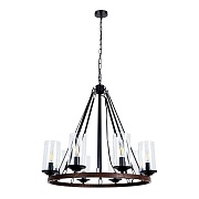 Люстра потолочная Arte Lamp Dalim E14 480 Вт 18 кв.м (A7014SP-8BK)